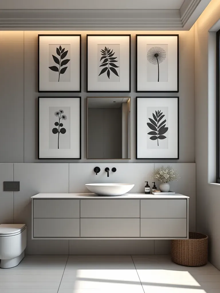 Unique Bathroom Wall Art Ideas: Transform Your Space Creatively - Decor ...