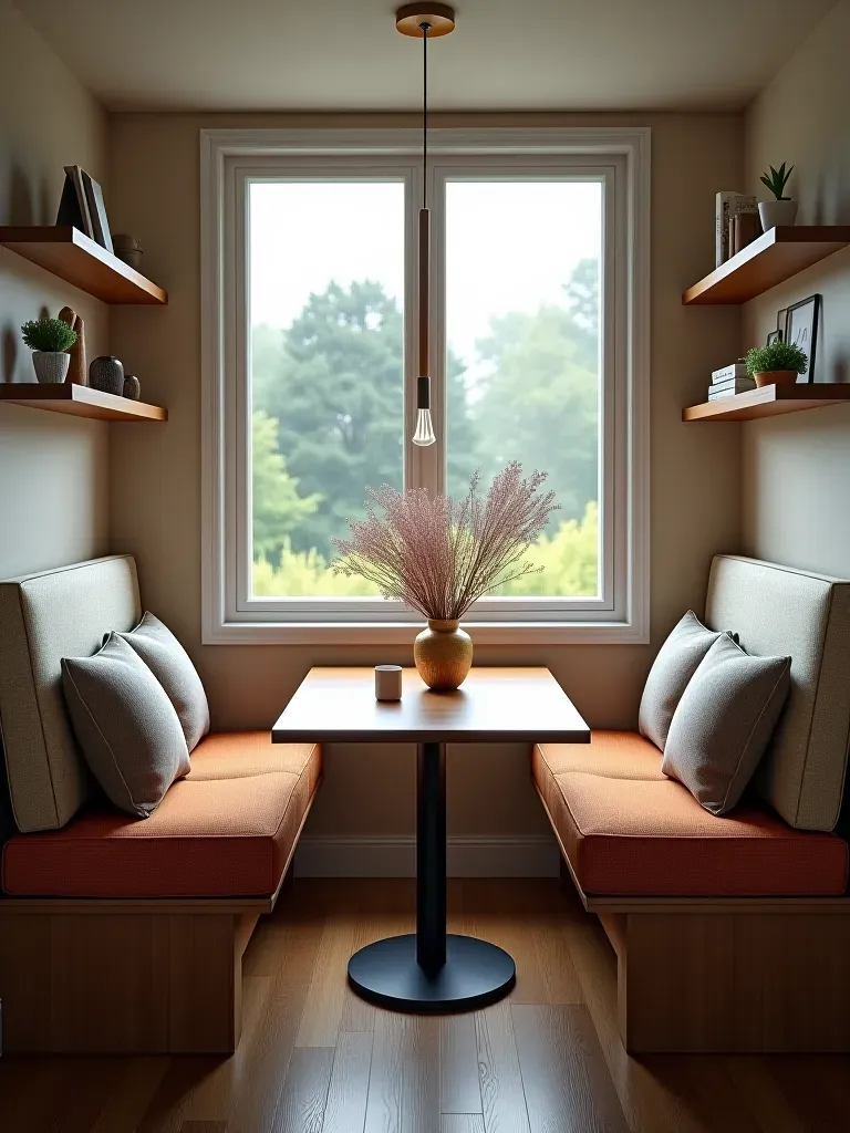 Small Contemporary Dining Room Smart Solutions for Space Decor Trick